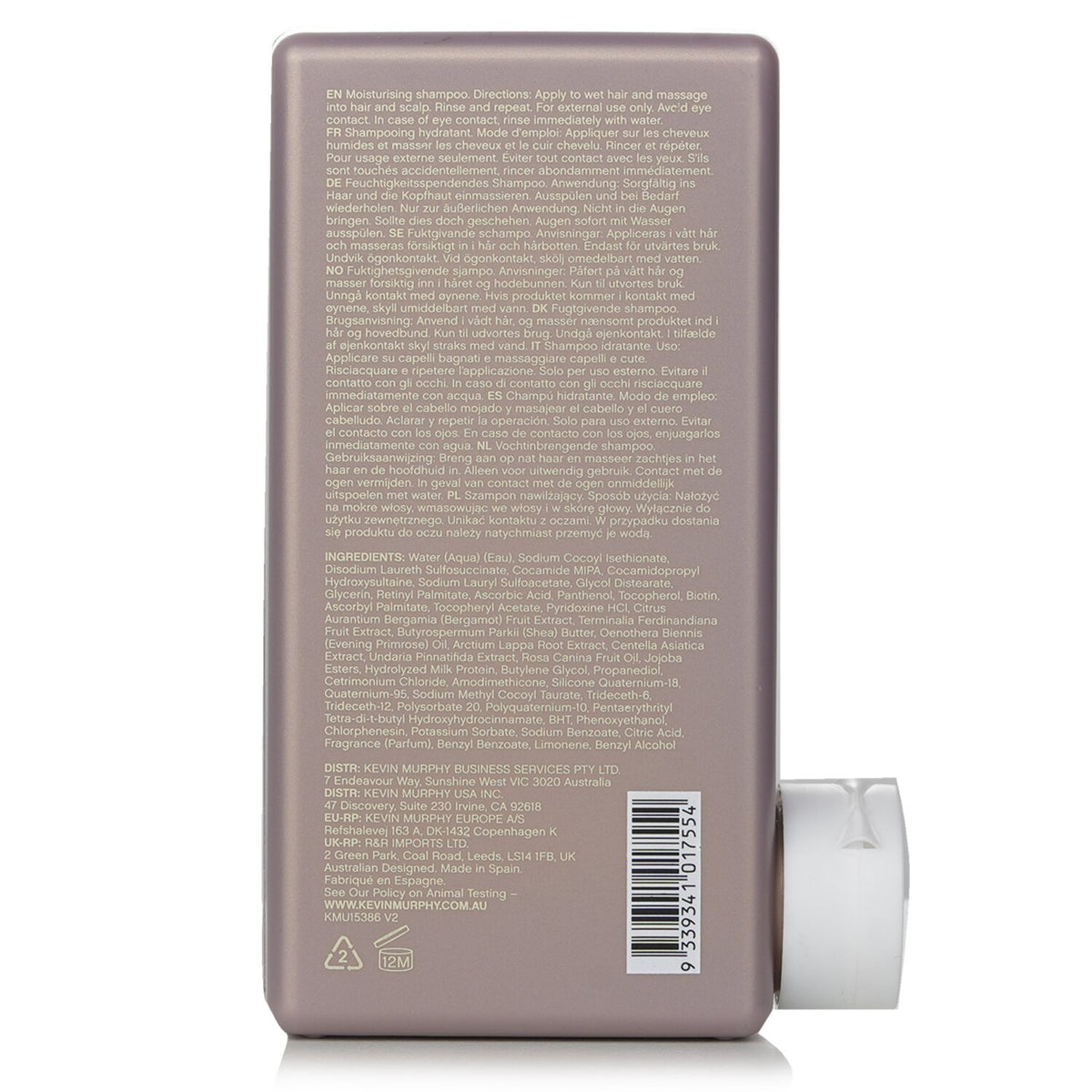 Kevin.Murphy - Hydrate-Me.Wash (Kakadu Plum Infused Moisture Delivery Shampoo -