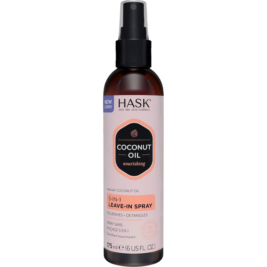 Hask Hair Coconut Oil Nourishing 5 In 1 Leave In 175mL