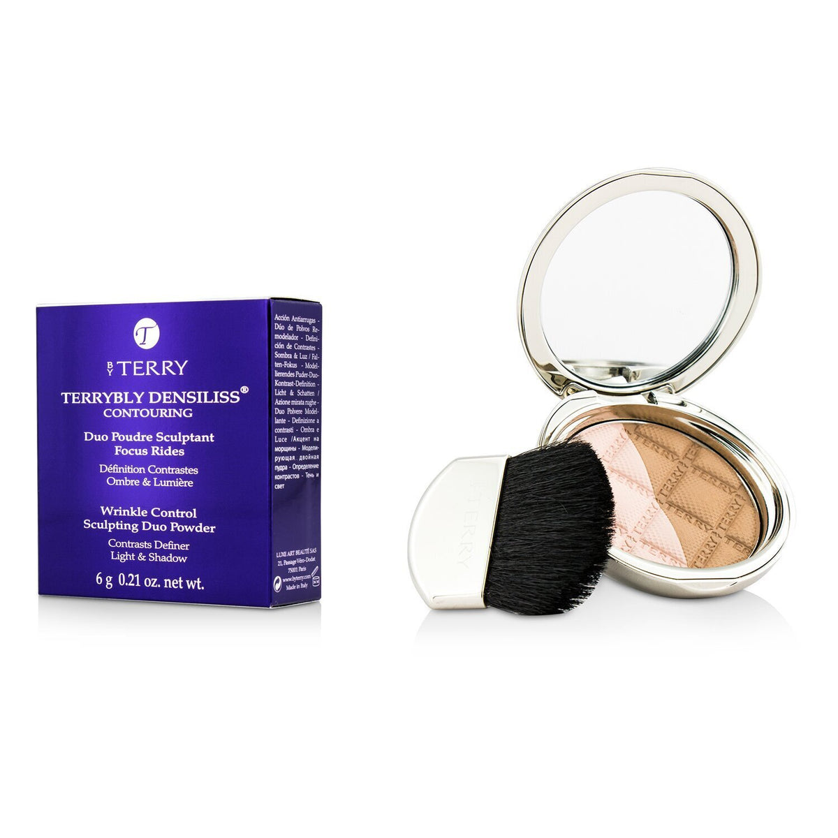 By Terry - Terrybly Densiliss Blush Contouring Duo Powder - # 100 Fresh Contrast