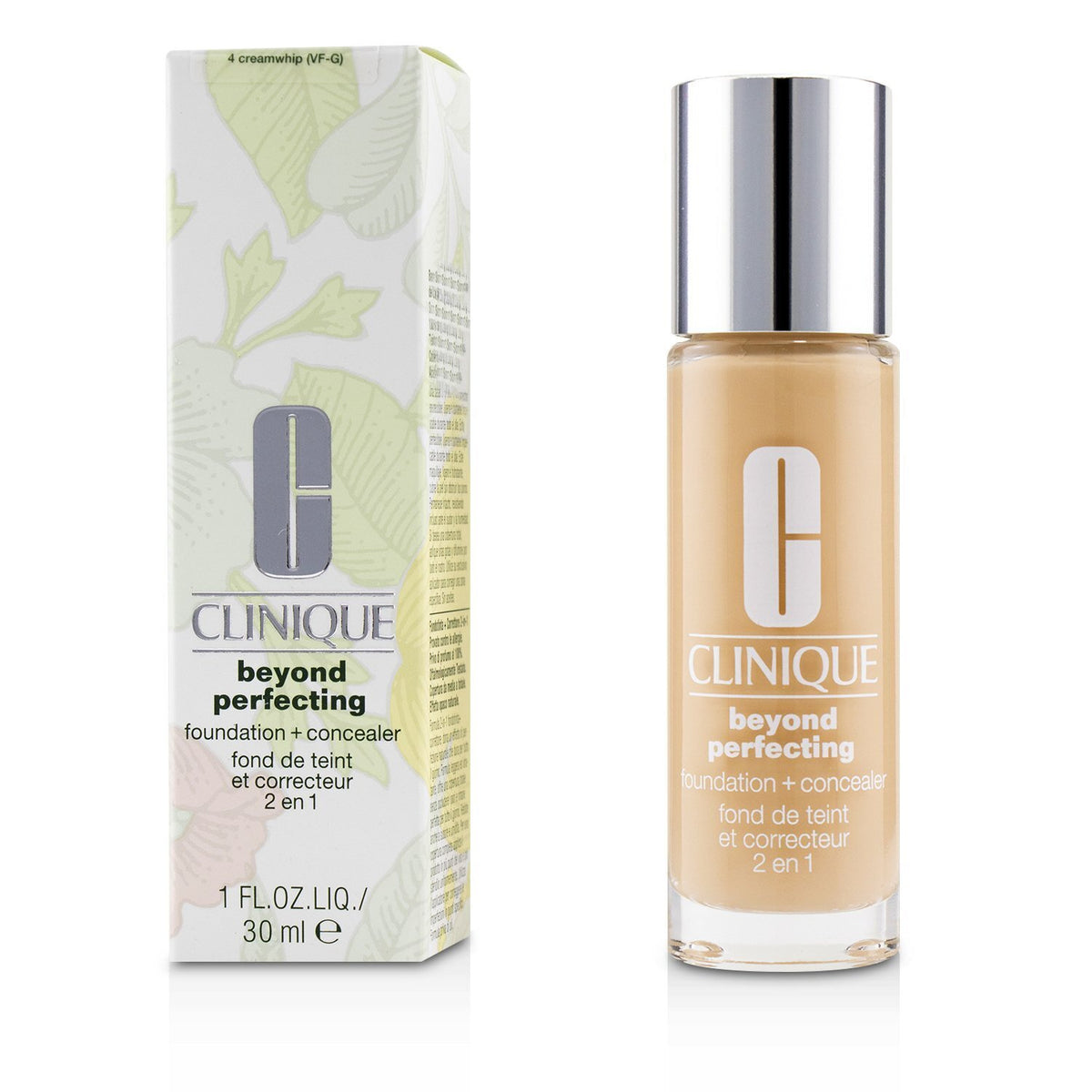 Clinique - Beyond Perfecting Foundation & Concealer - # 04 Creamwhip (VF-G) - 3