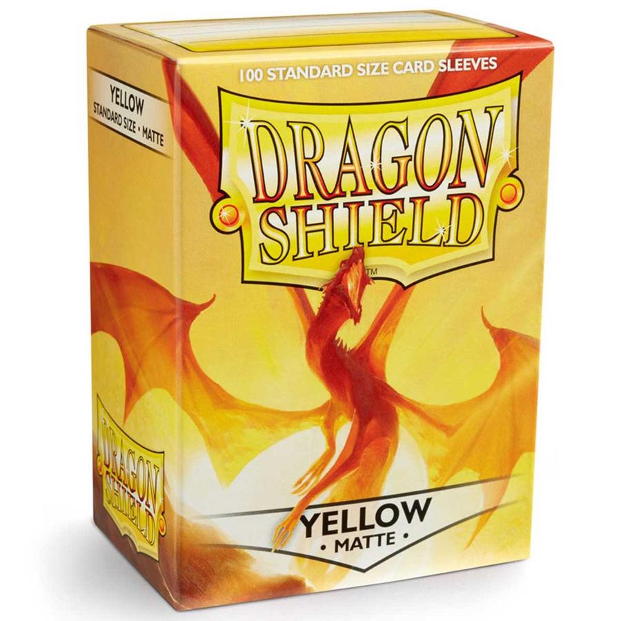 Dragon Shield: Sleeves - Matte - Yellow