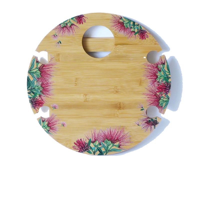 Pohutukawa Bamboo Round Table