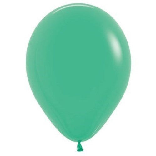 Vibrant Sempertex 30cm Fashion Green Latex Balloons, pack of 50, perfect for any festive celebration or event decor.