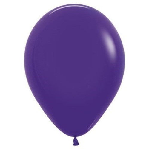 Pack of 50 purple violet latex balloons, 30cm, perfect for parties and events, adding vibrant elegance to decor.