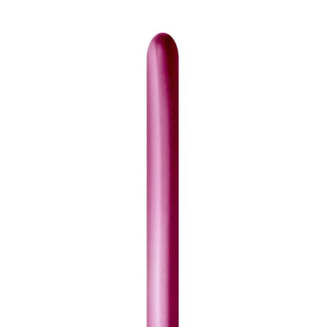 Set of 50 metallic reflex fuchsia balloons, perfect for vibrant decorations at any celebration or event.