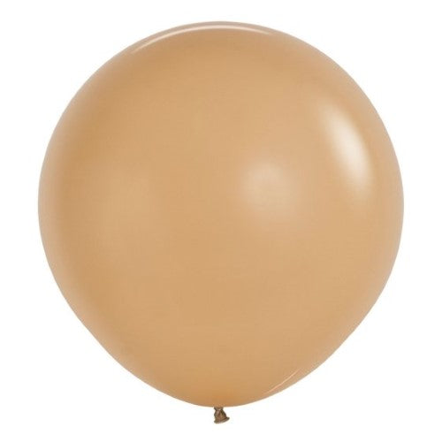 Elegant Sempertex 60cm Fashion Latte 073 balloons in a 10 pack, perfect for sophisticated celebrations and durable decoration.