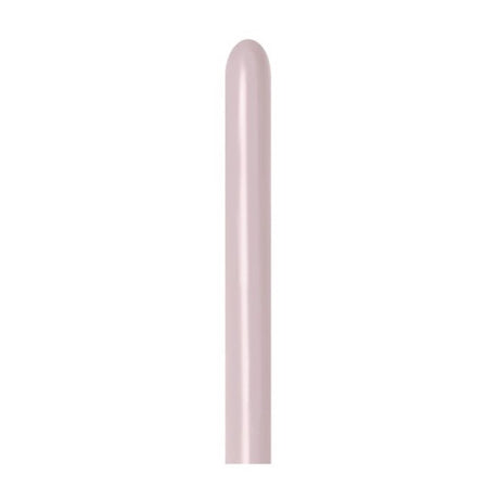 50-pack of pastel dusk rose latex balloons, perfect for weddings, baby showers, and festive decor.