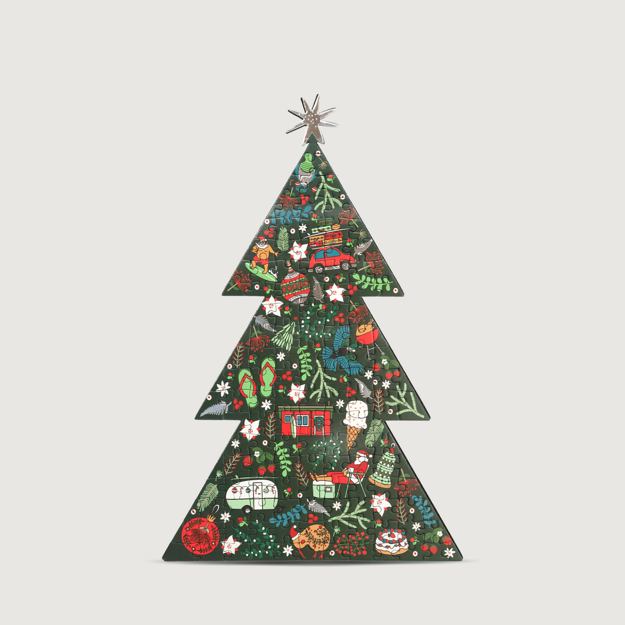 Moana Road - Kiwiana Christmas Puzzle - 2 units