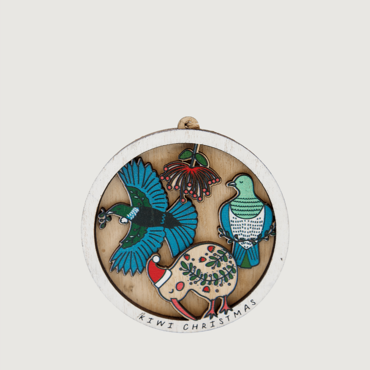 Moana Road - Kiwiana Christmas Decorations - NZ Birds - Set of 5