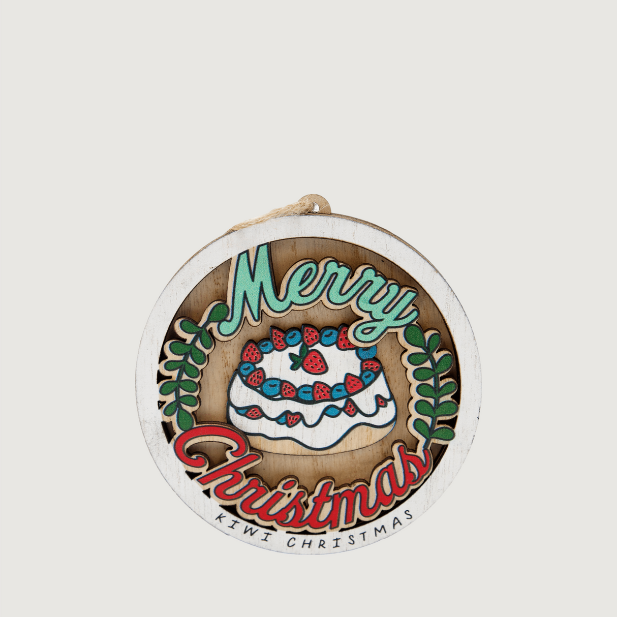 Moana Road - Kiwiana Christmas Decorations - Pavlova - Set of 5