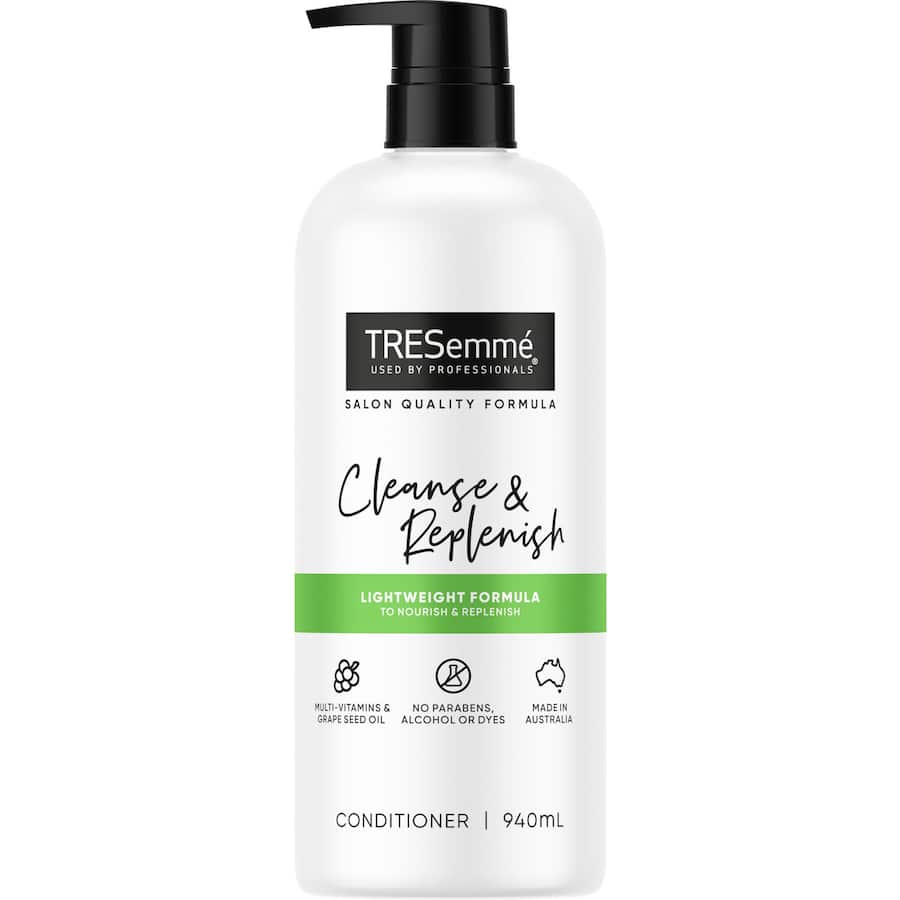 Tresemme Cleanse & Replenish Conditioner With Grape Seed Oil 940mL