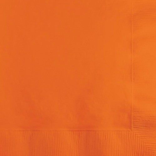 Sunkissed Orange Beverage Napkins - Pack of 50
