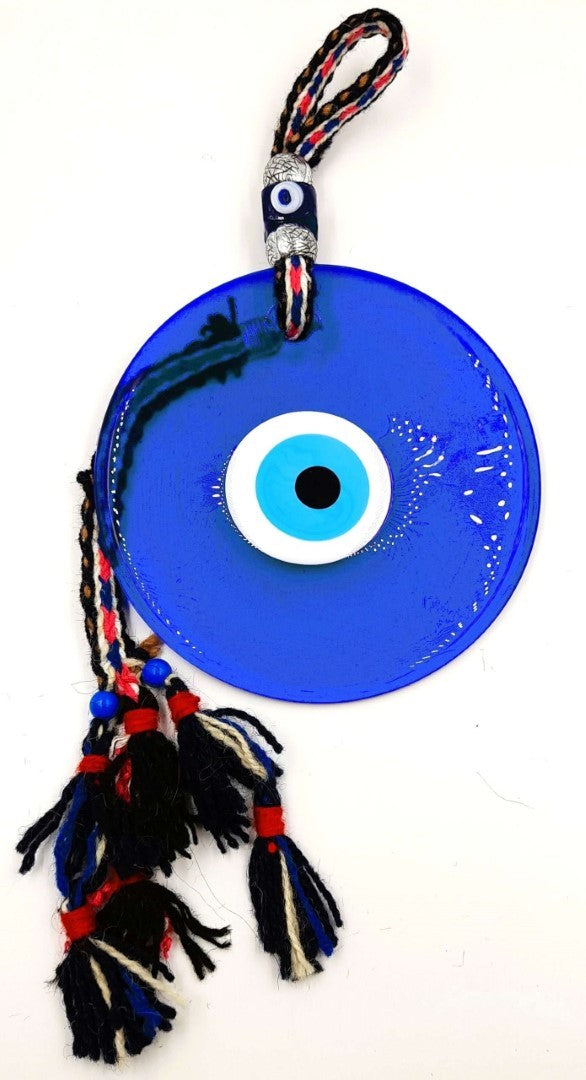 Wall Hanging - Turkish Glass Evil Eye (18cm)