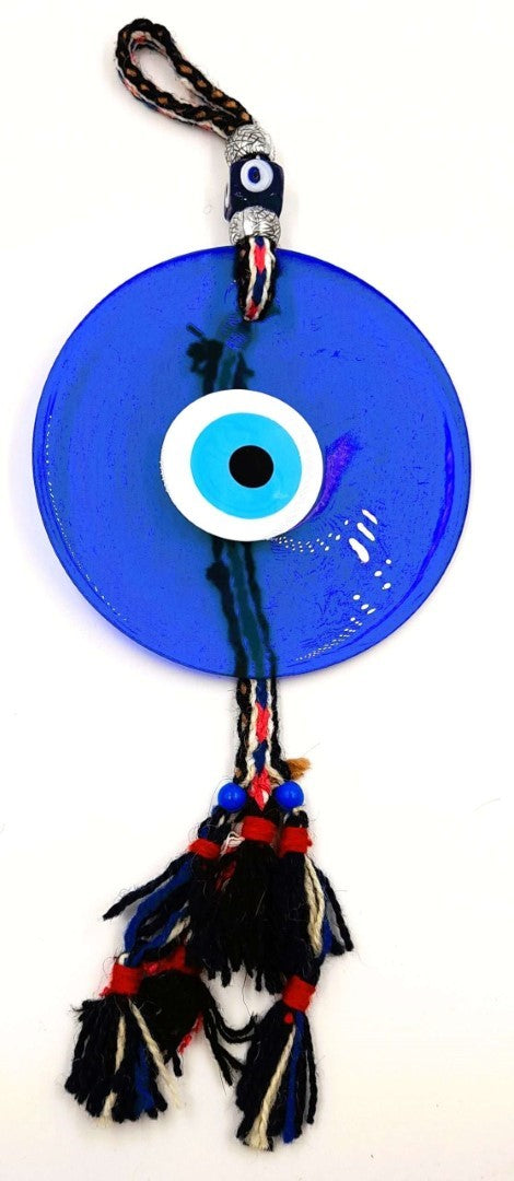 Wall Hanging - Turkish Glass Evil Eye (18cm)