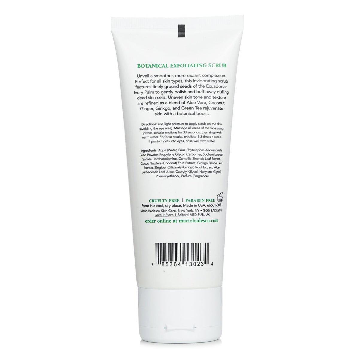 Mario Badescu - Botanical Exfoliating Scrub - For All Skin Types - 100ml/3.4oz