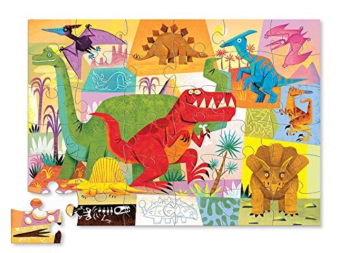 Croc Creek Shaped Box Puzzle Dinosaur (36PC)