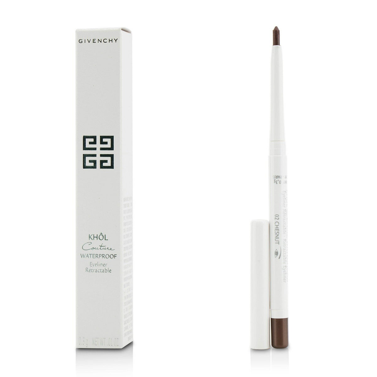 Givenchy - Khol Couture Waterproof Retractable Eyeliner - # 02 Chestnut - 0.3g/