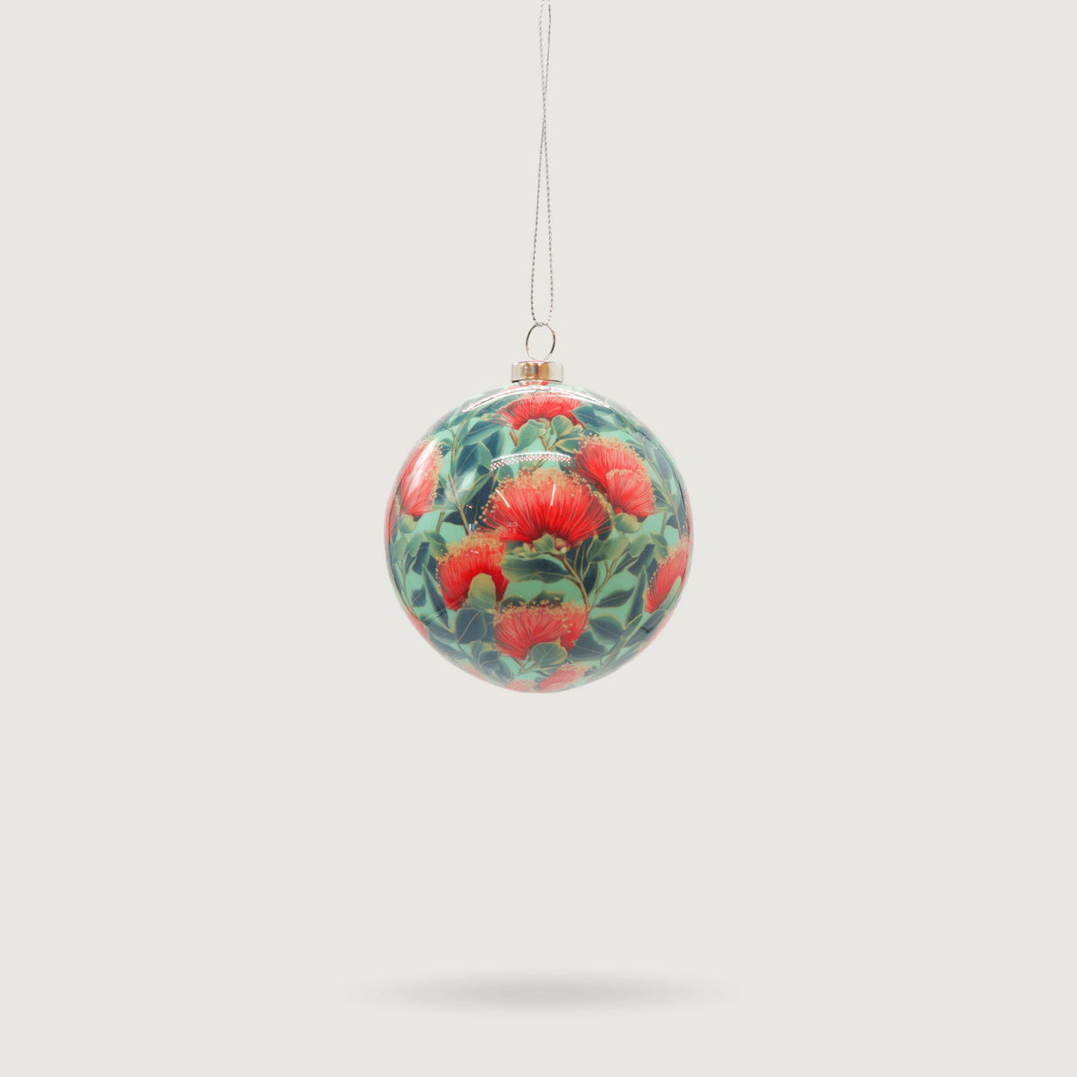 Moana Road - Christmas Bauble Decorations - Pohutukawa - 2 units