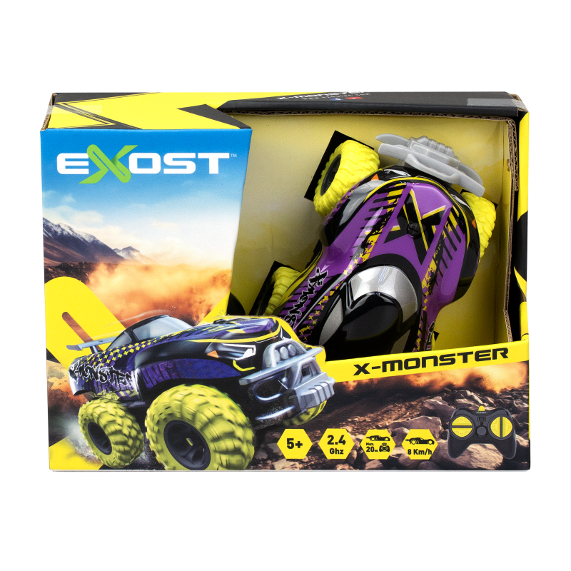 Remote Control Car - SILVERLIT EXOST - X-MONSTER II & X-BEAST (Assorted)