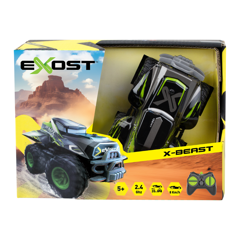 Remote Control Car - SILVERLIT EXOST - X-MONSTER II & X-BEAST (Assorted)