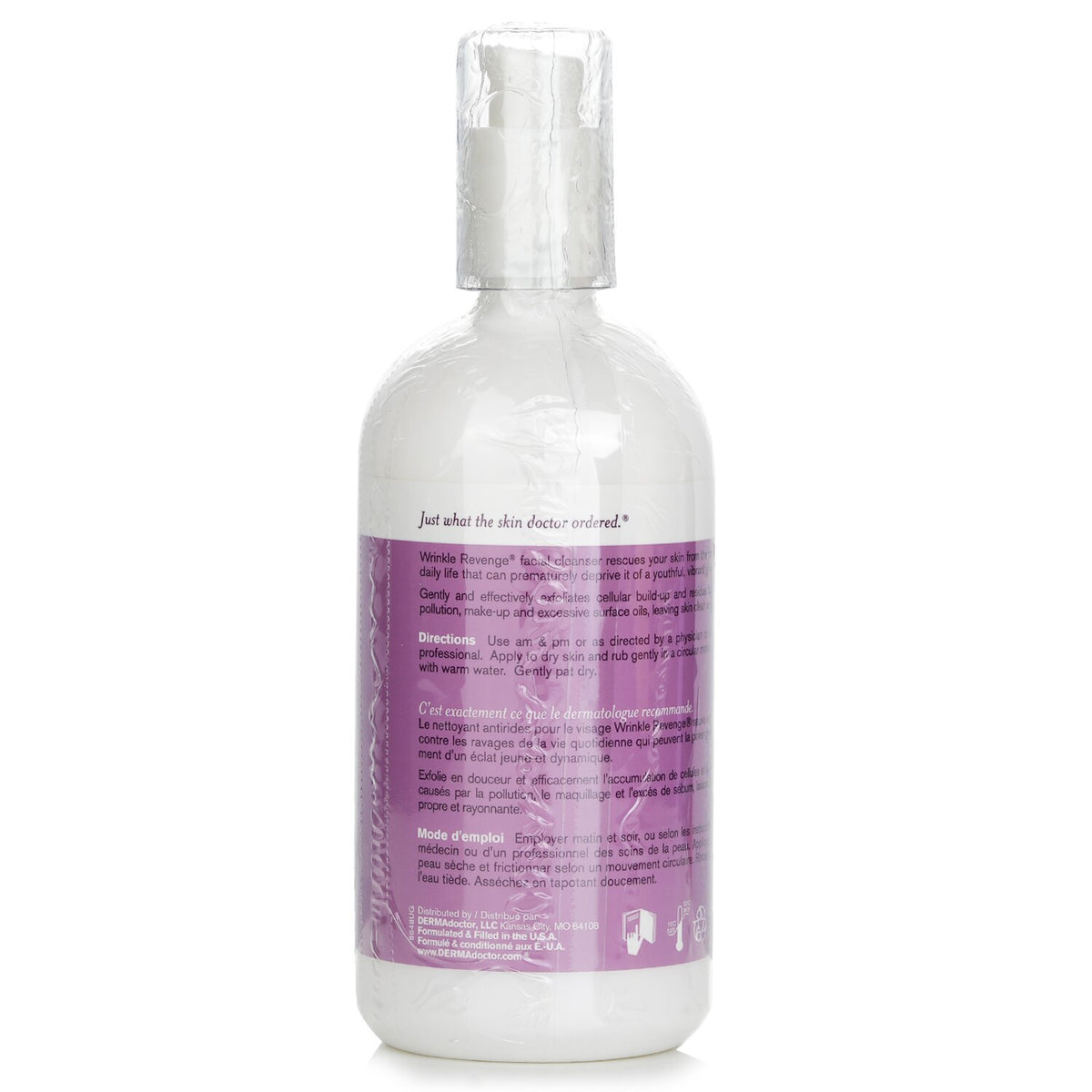 DERMAdoctor - Wrinkle Revenge Antioxidant Enhanced Glycolic Acid Facial Cleanser