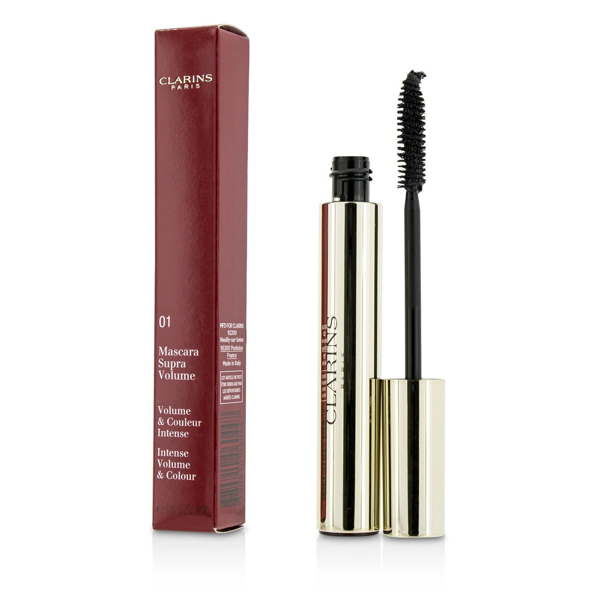 Clarins - Supra Volume Mascara - # 01 Intense Black - 8ml/0.2oz