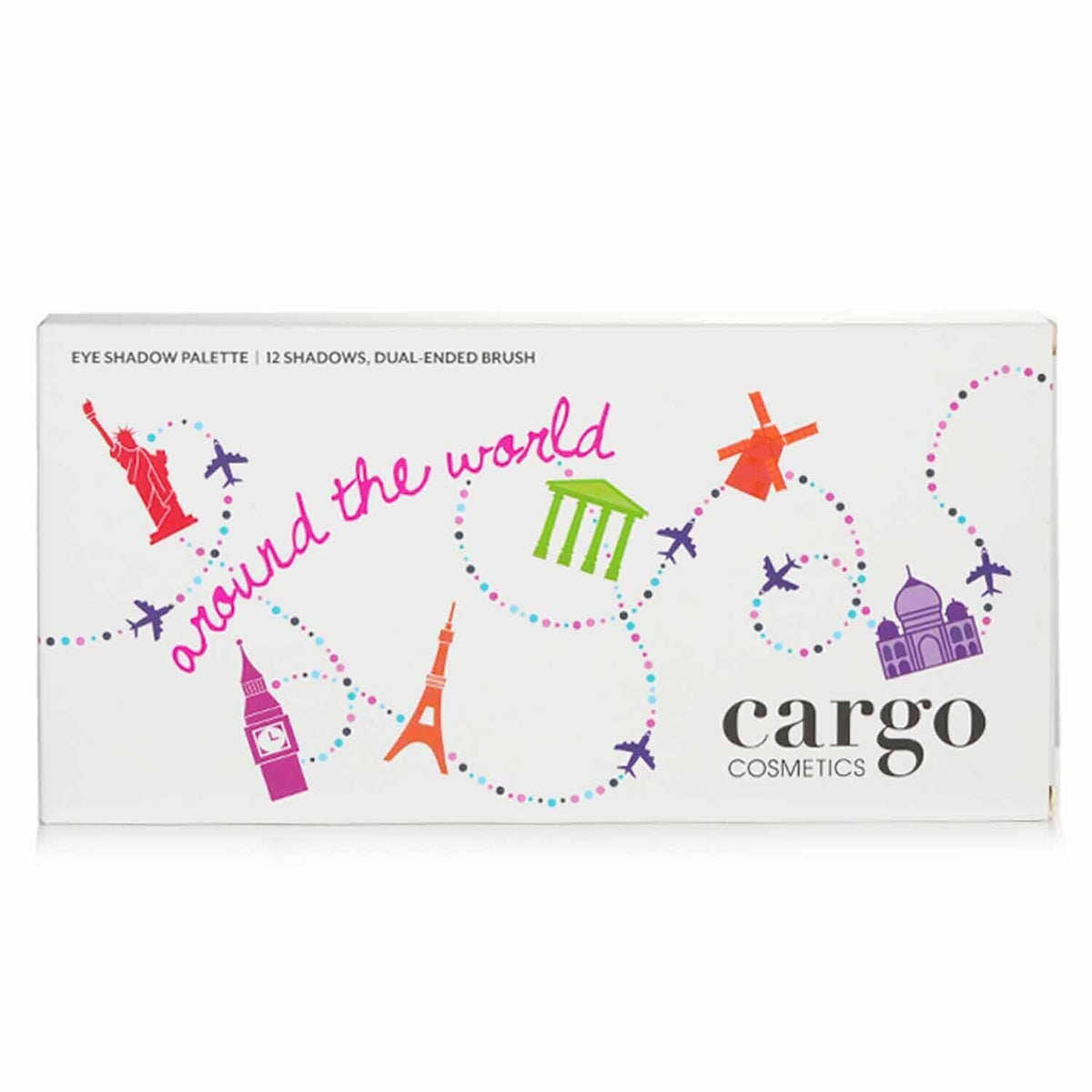 Cargo - Around the World Eye Shadow Palette (12x Eye Shadow, 1x Shadow Brush) -