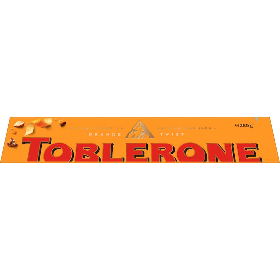 Toblerone Chocolate Block Orange 360g