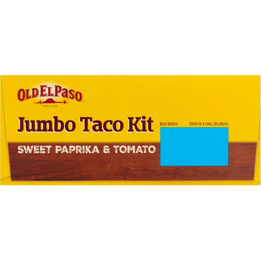 Old El Paso Mexican Jumbo Taco Kit 345g