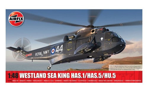 Airfix Model Kit - Westland Sea King HAS.1/HAS.2/HAS.5/HU.5 1:48 Scale