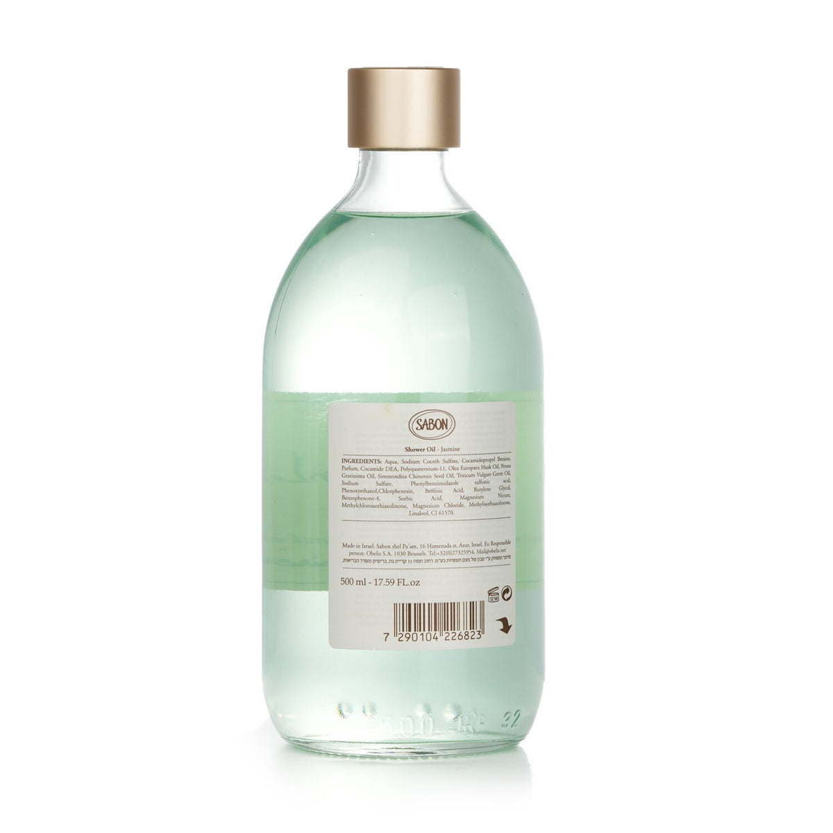Sabon - Shower Oil - Delicate Jasmine - 500ml/17.59oz