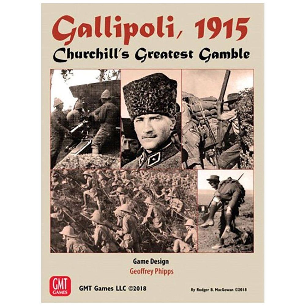 GMT Games - Gallipoli 1915 Churchill's Greatest Gamble - Puzzle Game