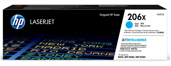 HP 206X Cyan High Yield Toner