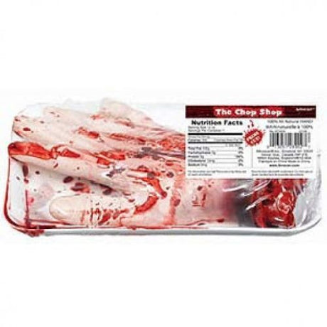 Meat Market Hand Value Size plastic container, 21cm x 14cm x 5cm, perfect for storing and displaying meats.