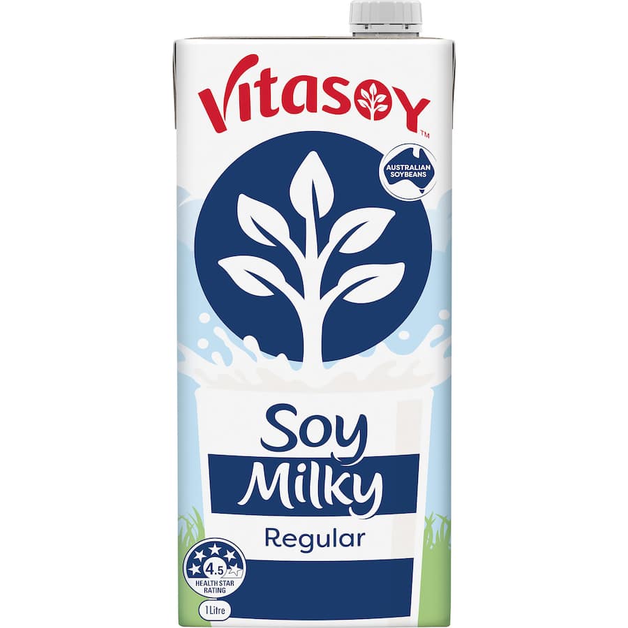 Vitasoy Soy Milk Milky Regular Carton 1L
