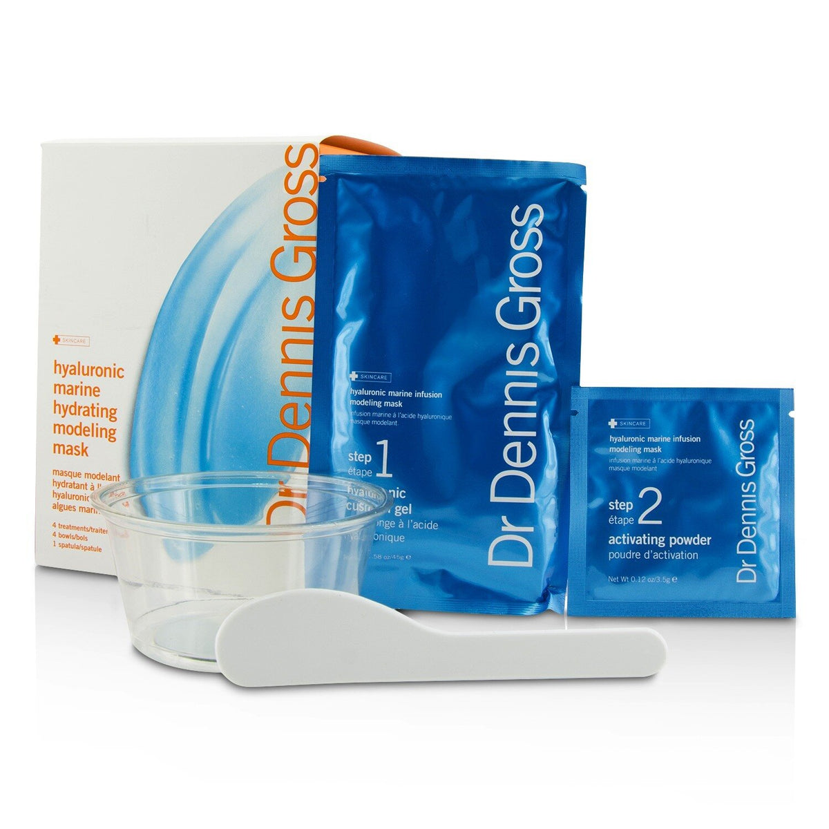 Dr Dennis Gross - Hyaluronic Marine Hydrating Modeling Mask - 4 Treatments