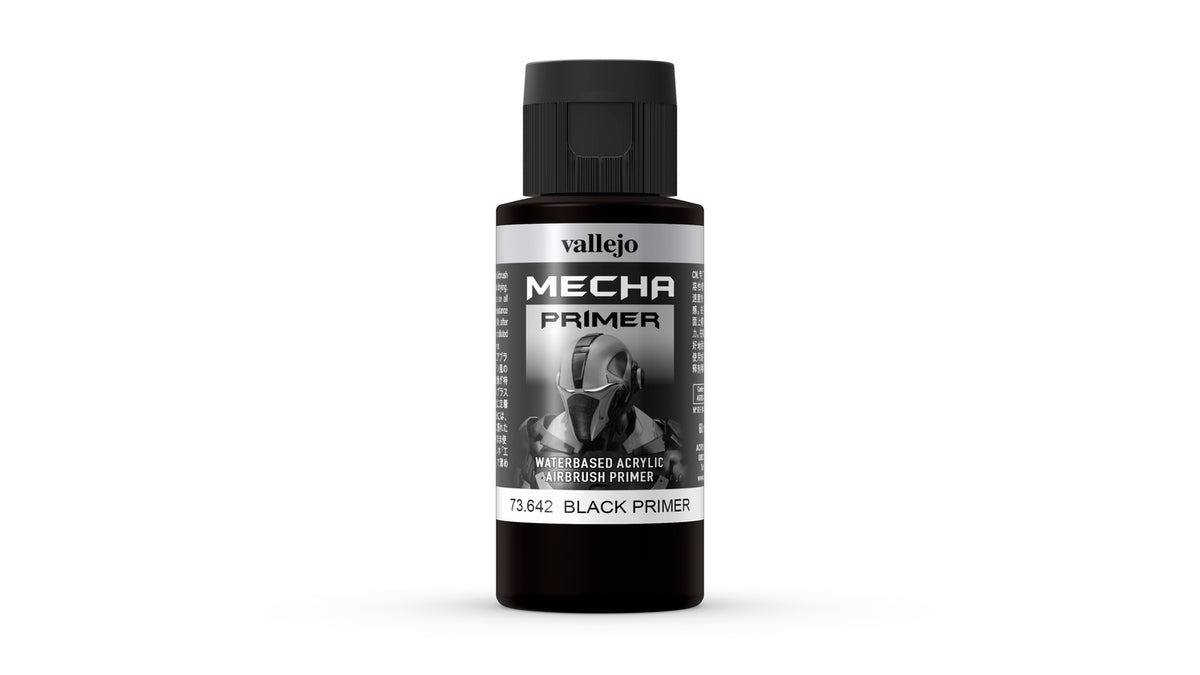 Vallejo - Mecha Colour - Black Primer 60ml