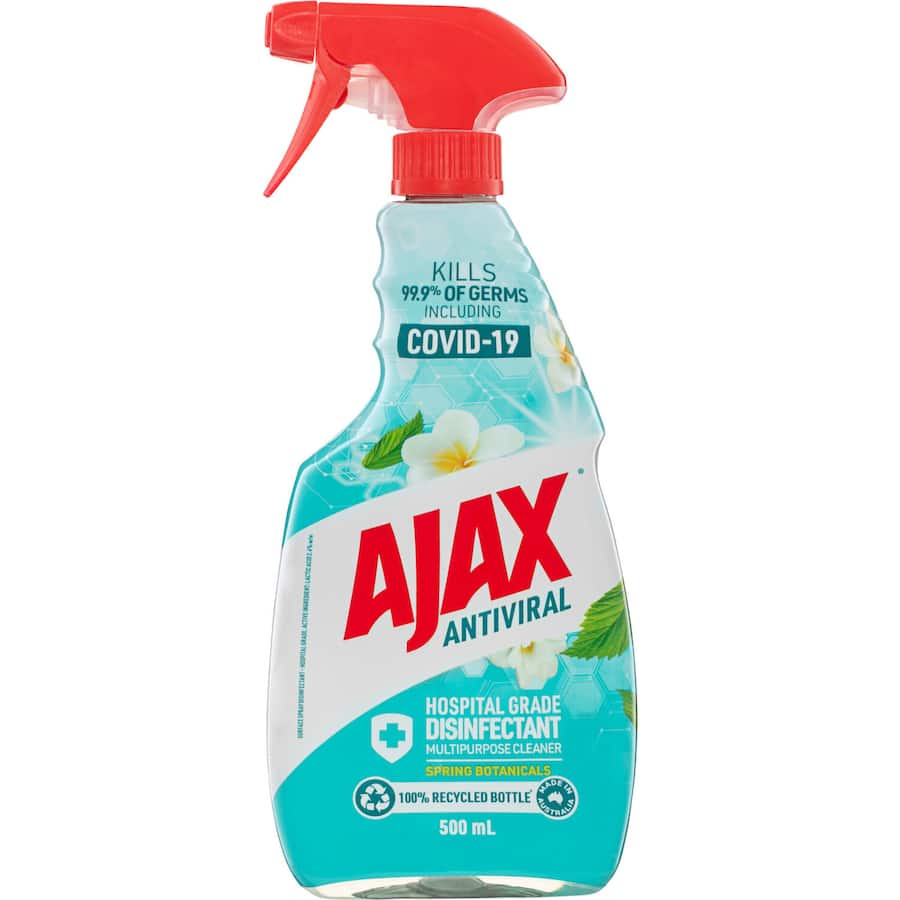 Ajax Antiviral Disinfectant Hospital Grade Botanicals Trigger 500mL