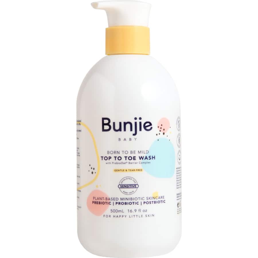 Bunjie Baby Body Wash Top To Toe 500mL