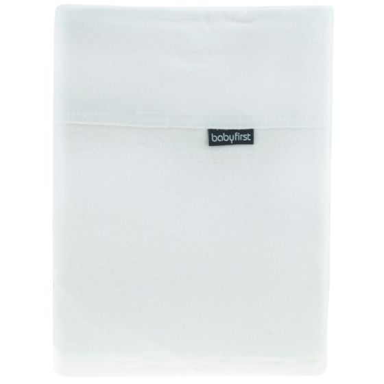Bassinet Flannelette Sheet - Set White - Baby First