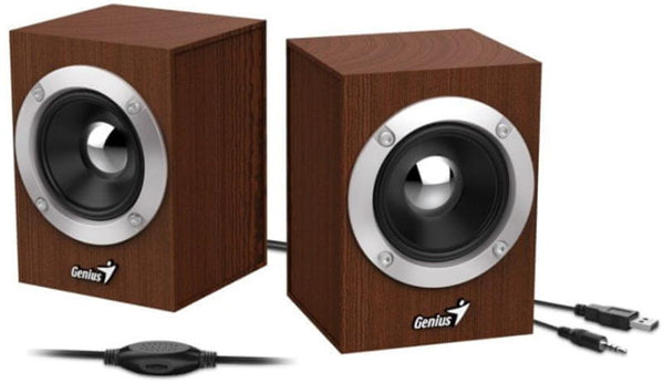 Genius SP-HF280 Wooden USB Powered Speakers