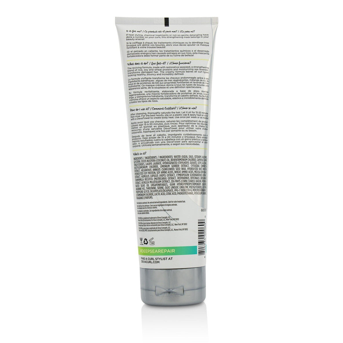 DevaCurl Deep Sea Repair (Seaweed Strengthening Mask) 236.6ml/8oz