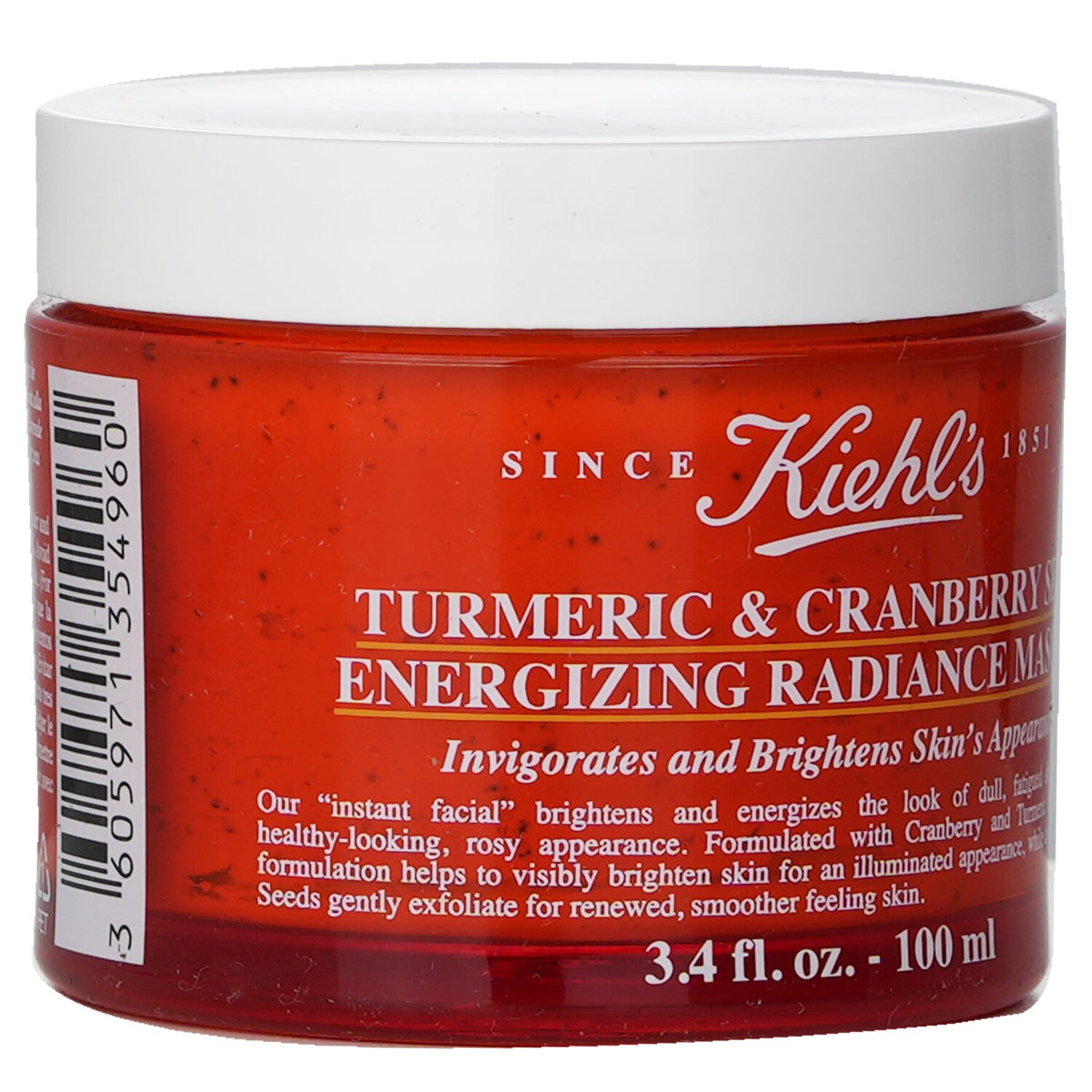 Kiehl's - Turmeric & Cranberry Seed Energizing Radiance Masque - 100ml/3.4oz