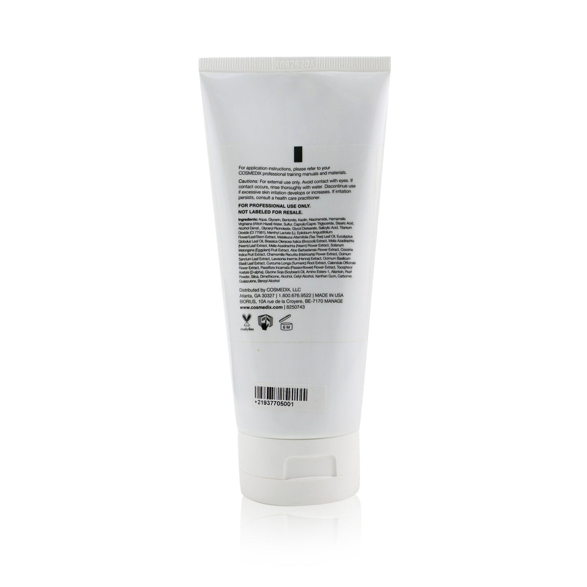 CosMedix - Clear Deep Cleansing Mask - Salon Size - 170g/6oz