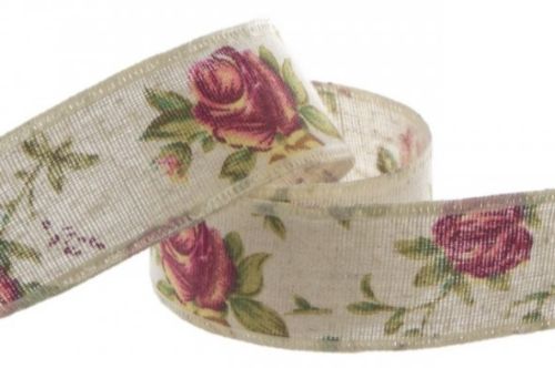 Vintage Ribbon - 38mm x 10m (Rose Beige)