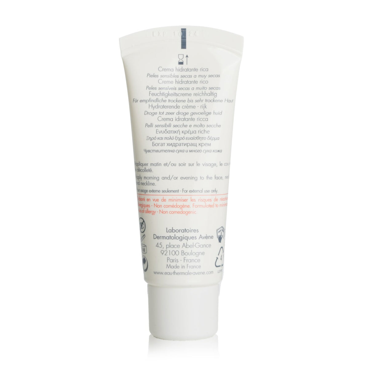 Avene - Hydrance Rich Hydrating Cream - For Dry to Very Dry Sensitive Skin - 40