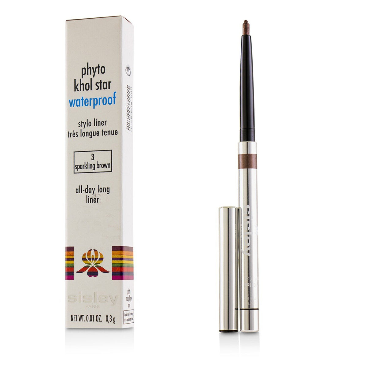 Sisley - Phyto Khol Star Waterproof - # 3 Sparkling Brown - 0.3g/0.01oz