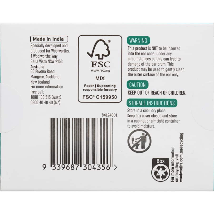 Help @ Hand Cotton Tips No Plastic Stem 200ea