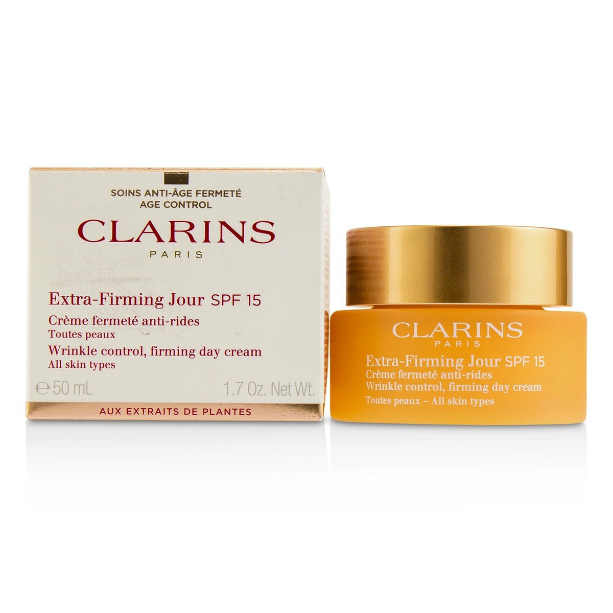 Clarins - Extra-Firming Jour Wrinkle Control, Firming Day Cream SPF 15 - All Ski