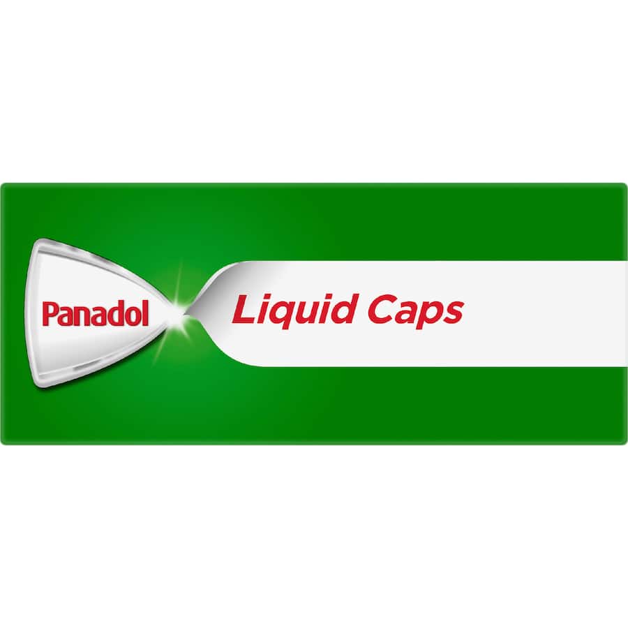 Panadol For Pain Relief Liquid Capsules 20pack